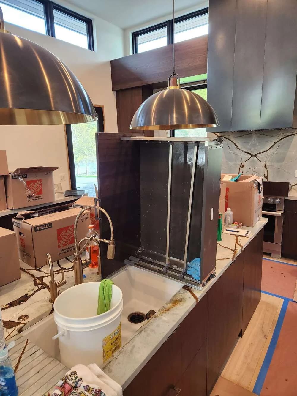 A restaurant hood line brought back to inspection-ready during a kitchen reset